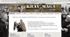 Desktop Screenshot of krav-maga-luenen.de